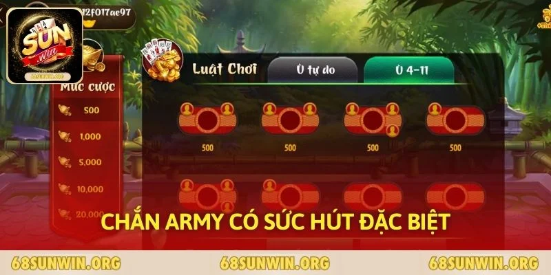Chắn ARMY có sức hút đặc biệt