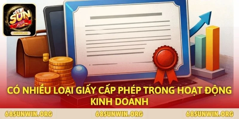 Có nhiều loại giấy cấp phép trong hoạt động kinh doanh