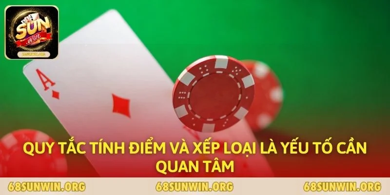 Quy tắc tính điểm và xếp loại là yếu tố cần quan tâm