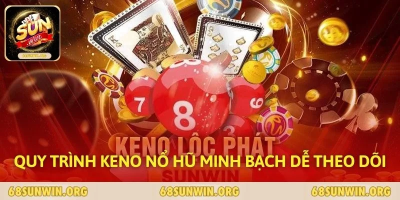 Quy trình keno nổ hũ minh bạch dễ theo dõi