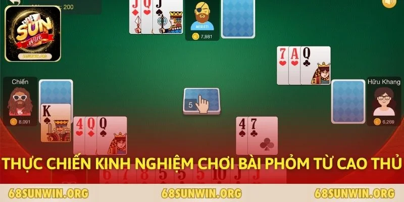 Thực chiến kinh nghiệm chơi bài phỏm từ cao thủ