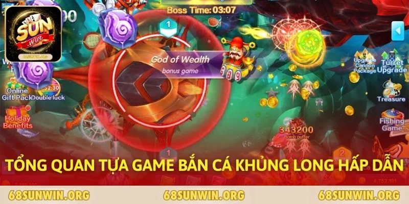 Tổng quan tựa game Bắn Cá Khủng Long hấp dẫn